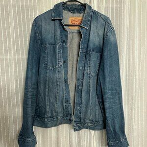 Vintage Levi’s Denim Jean Jacket, Blue, Button Up, Size M